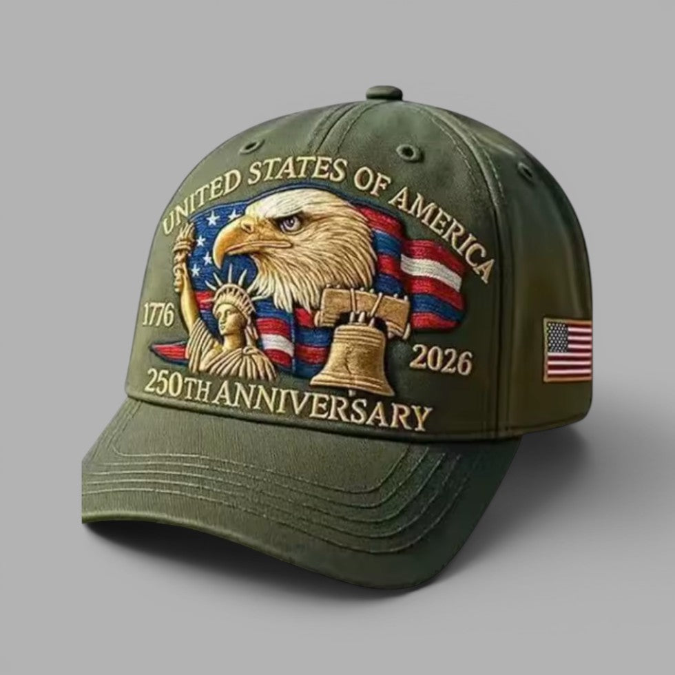 United States of America 250th Anniversary Eagle Baseball Cap