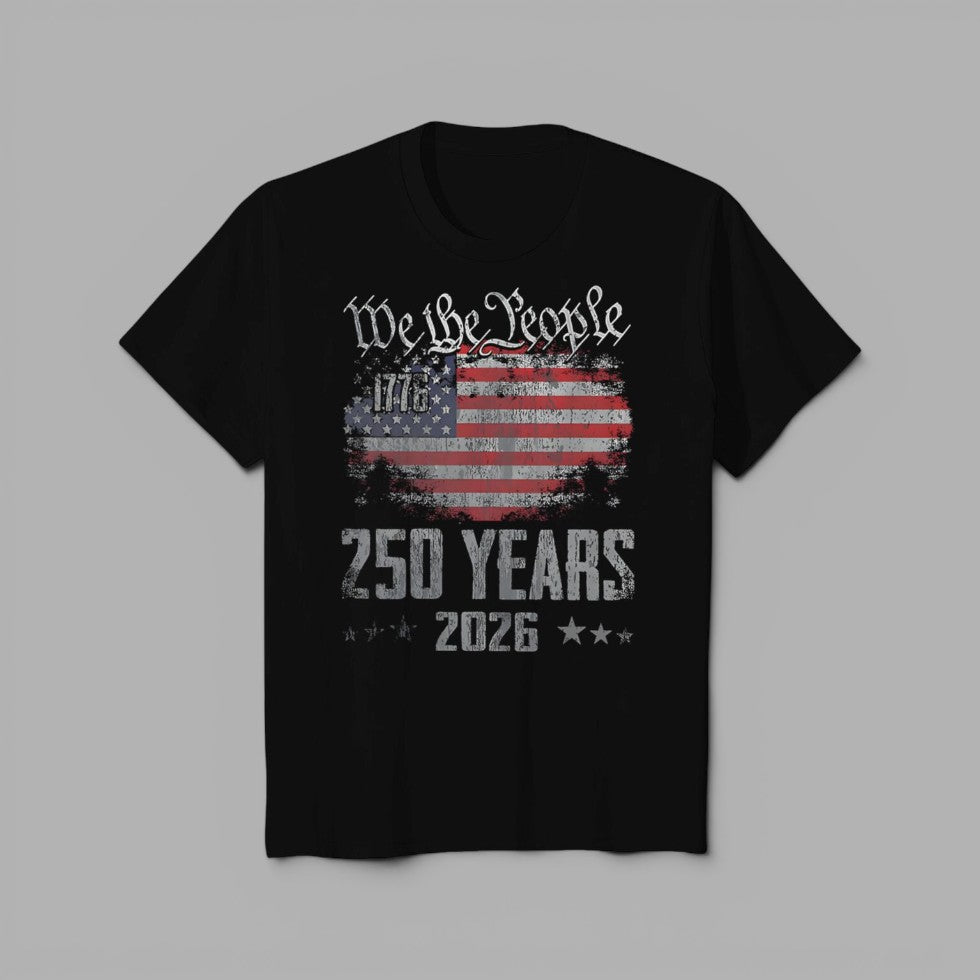 250 Years of America Patriotic T-Shirt